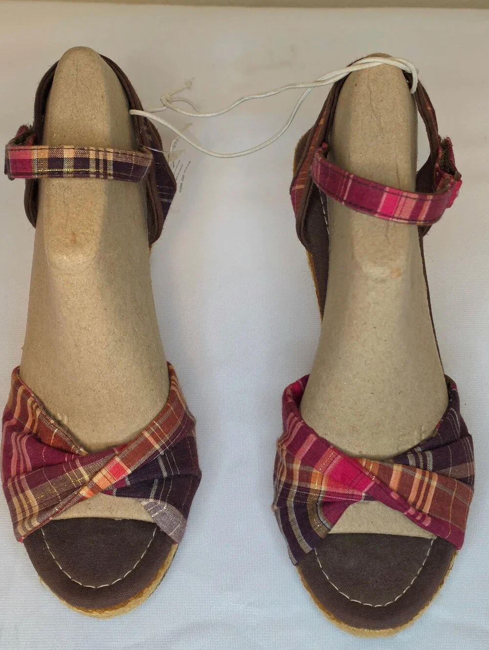 Vintage Mossimo Plaid Espadrilles